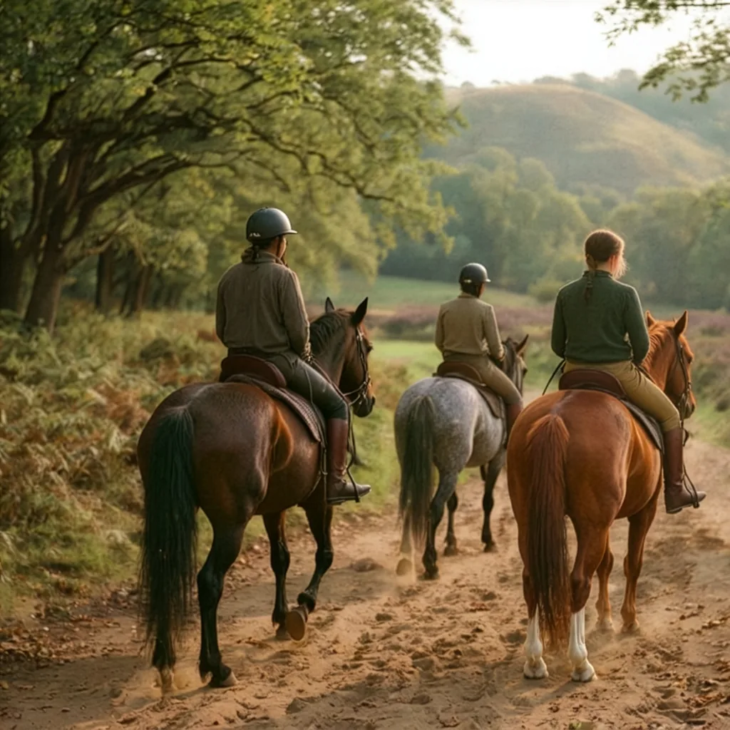 Balade à cheval en Haute-Vienne, autour de Javerdat