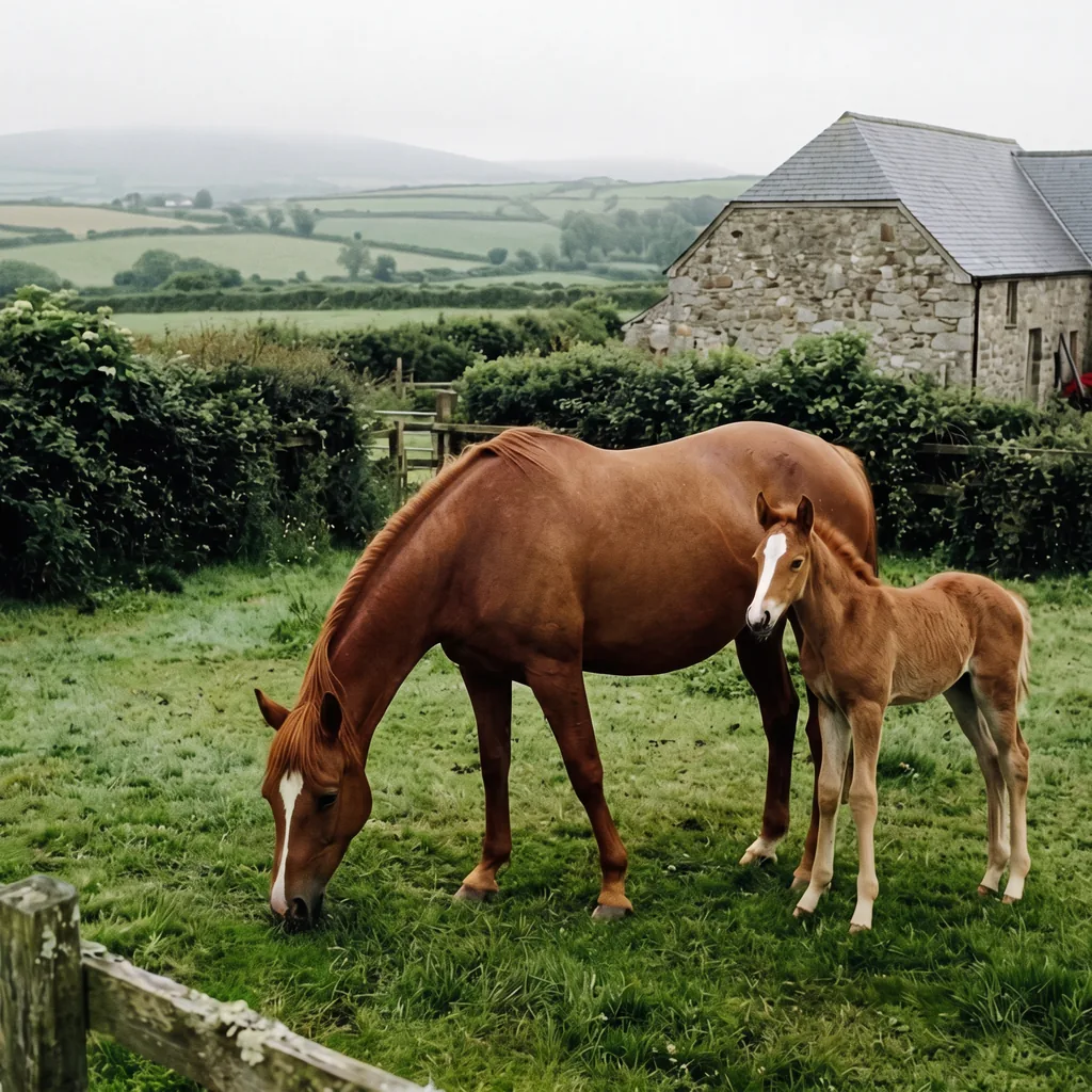 Élevage de chevaux au Ecuries les Herses, Javerdat