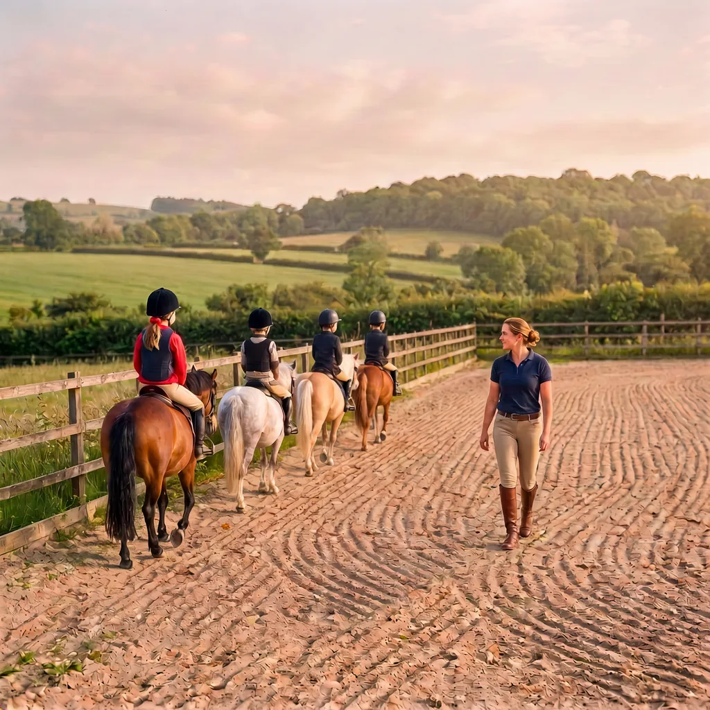 Cours de poney à Javerdat, Haute-Vienne